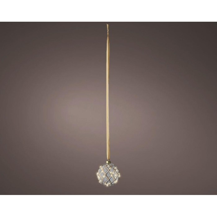 SFERA MICROLED PENDENTE D.14CM. BATTERIA